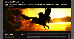 Desktop Screenshot of epicfilmcapital.com